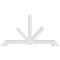Ekena Millwork Vanguard Architectural Grade PVC Gable Bracket, 72"W x 39"H x 4"D x 4"F, 13/12 Pitch GBP072X39X0404VAN00 - alternate 2